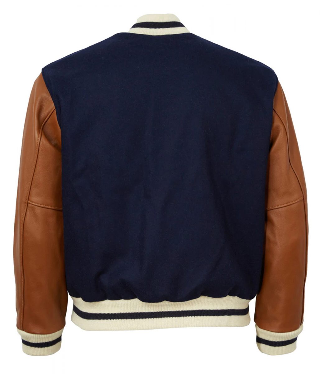 NY Yankees 1940 Varsity Blue and Brown Jacket