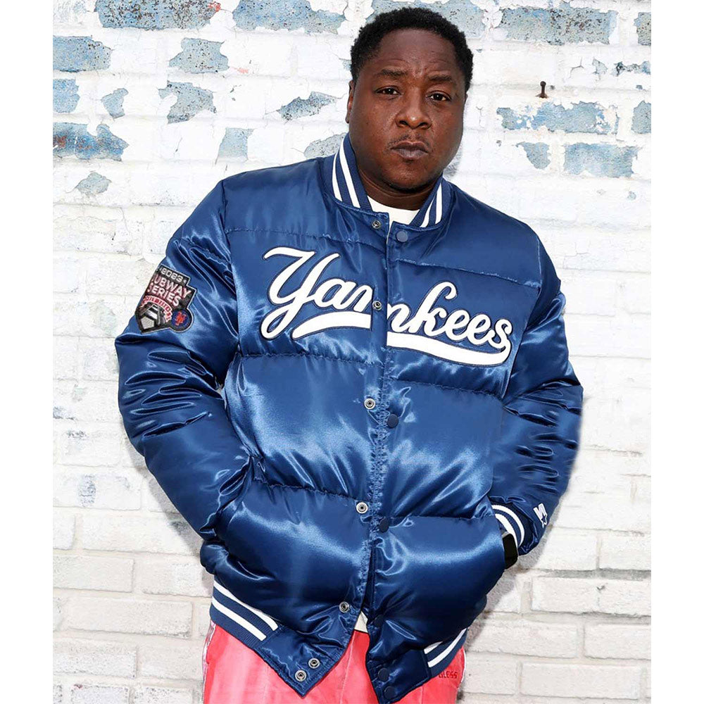 Jadakiss Yankees Bubble Jacket