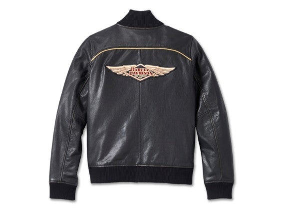 Harley-Davidson Women’s 120th Anniversary Bomber Leather Jacket