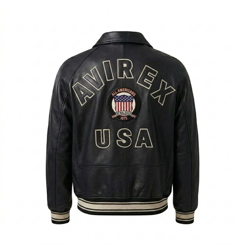 Distressed Leather Moto Jacket – Vintage Heritage Edition