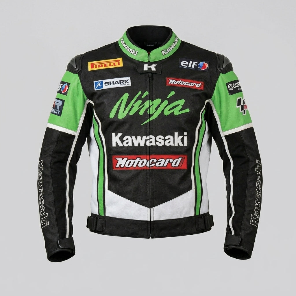 Kawasaki Ninja Motorcycle Riding Jacket – Sport Racing Edition
