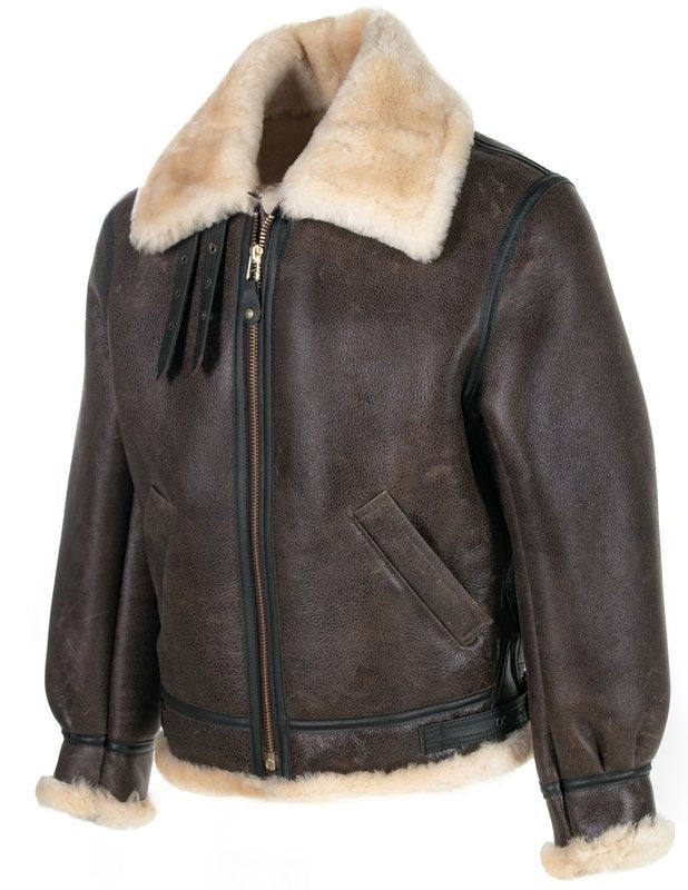 Shearling B-3 Sheepskin Bomber Jacket