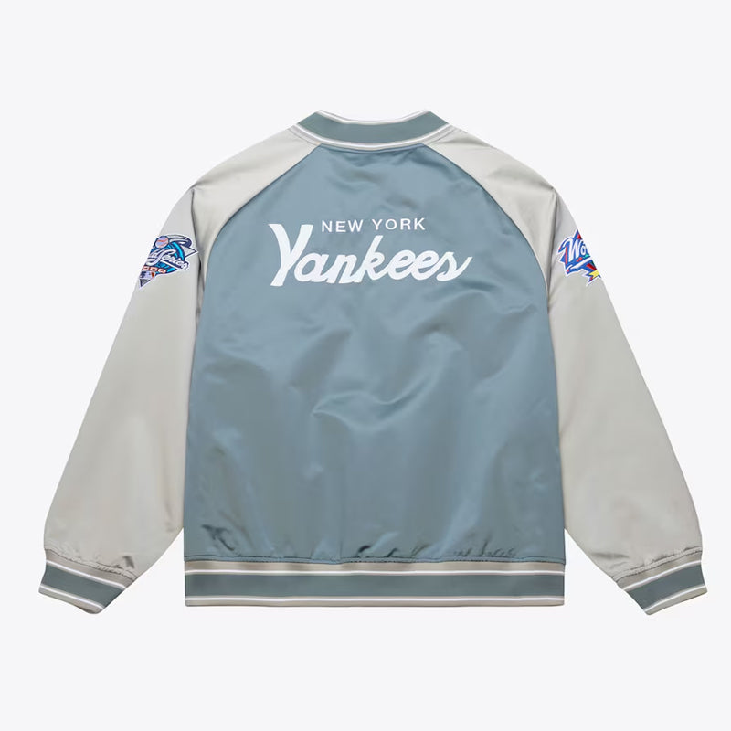 ny-yankees-gray-silver-thunderstorm-satin-jacket